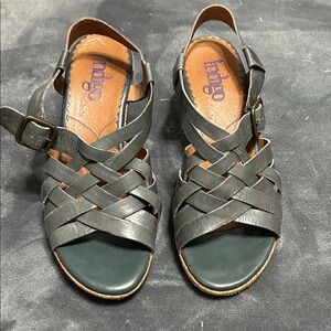 Clarks Blue/Gray Women Sandals